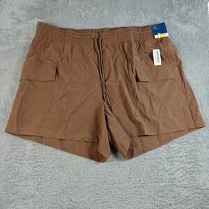 Old Navy Women’s 2XL Dark Brown Stretchtech Active Shorts